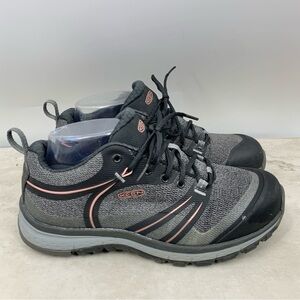 Keen Sedona Pulse Steel‎ Toe Shoes Women Size 6.5 Sneakers Gray Safety Utility